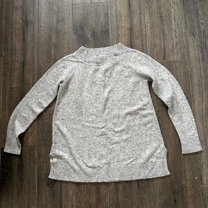 LOFT Light Gray Women's tunic Sweater